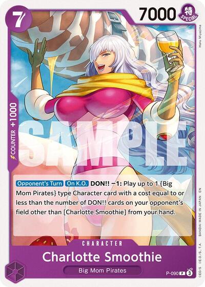 Charlotte Smoothie #P-090 Starter Deck 34: PURPLE Charlotte Katakuri