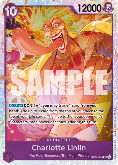 Charlotte Linlin #ST34-004 Starter Deck 34: PURPLE Charlotte Katakuri