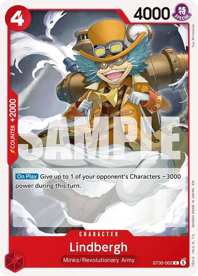 Lindbergh #ST35-002 Starter Deck 35: RED/BLACK Sabo