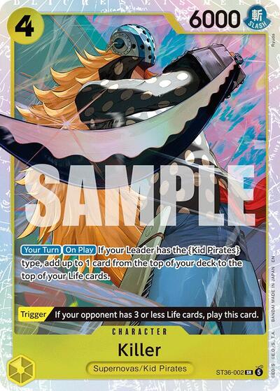 Killer #ST36-002 Starter Deck 36: YELLOW Eustass"Captain"Kid