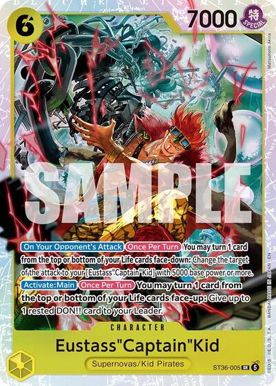 Eustass"Captain"Kid (ST36-005) #ST36-005 Starter Deck 36: YELLOW Eustass"Captain"Kid
