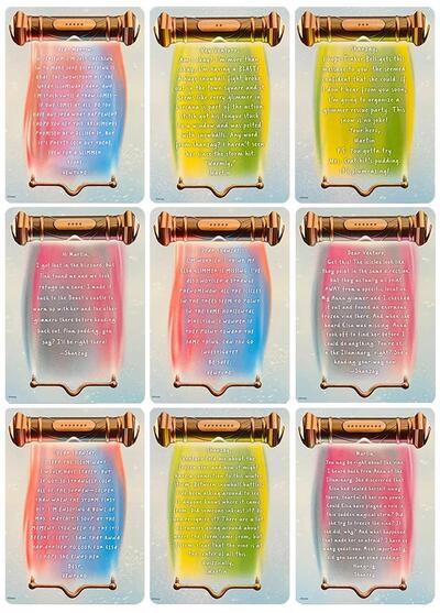 Winterspell Lore Cards (Set of 9) #promo Winterspell