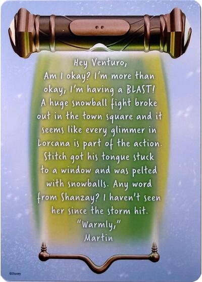Winterspell Lore Card (2 of 9) #promo Winterspell