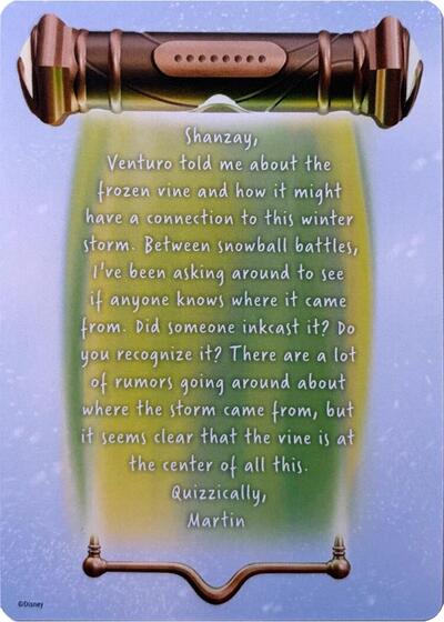 Winterspell Lore Card (8 of 9) #promo Winterspell