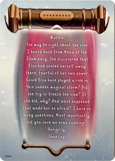 Winterspell Lore Card (9 of 9) #promo Winterspell