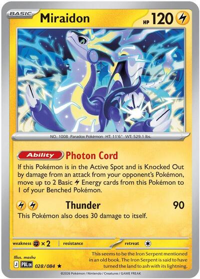 Miraidon Deck Exclusives #28