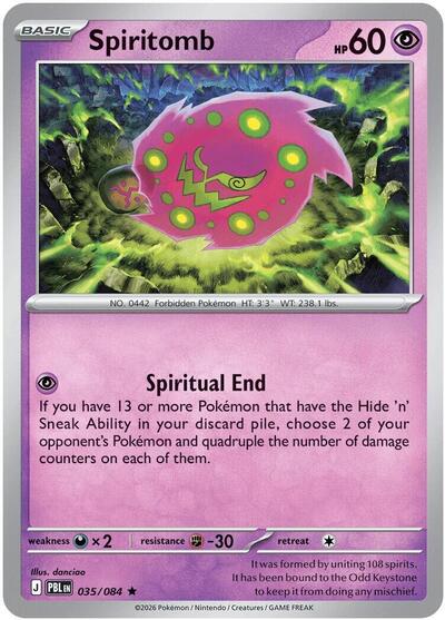Spiritomb Deck Exclusives #35