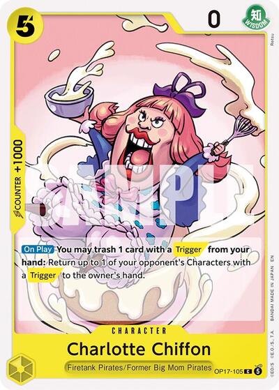 Charlotte Chiffon #OP17-105 The World's Strongest Warriors