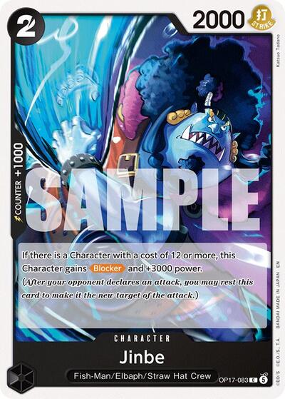 Jinbe #OP17-083 The World's Strongest Warriors