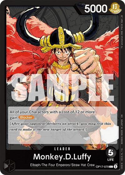 Monkey.D.Luffy #OP17-079 The World's Strongest Warriors