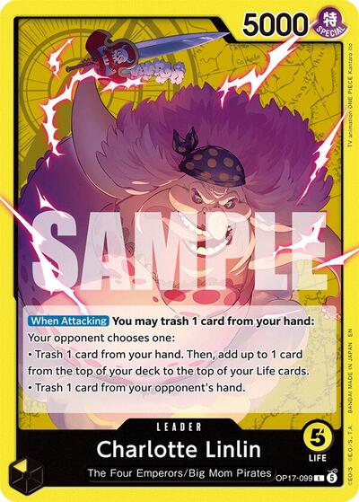 Charlotte Linlin #OP17-099 The World's Strongest Warriors