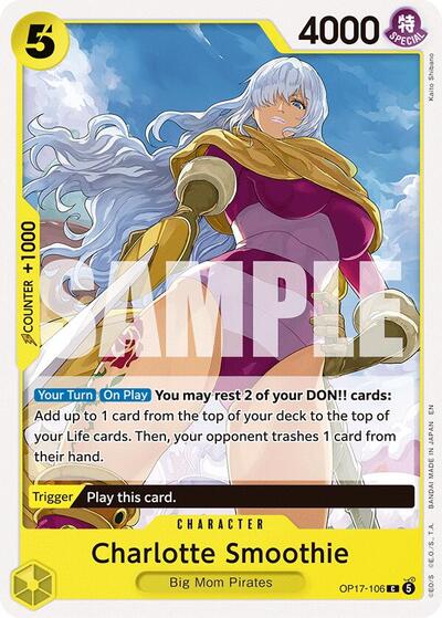 Charlotte Smoothie #OP17-106 The World's Strongest Warriors