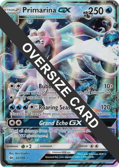 Primarina GX #42 Jumbo Cards