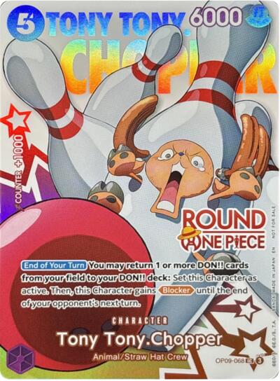 Tony Tony.Chopper (Round 1 Promo) #OP09-068 One Piece Promotion Cards