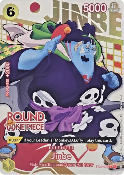 Jinbe (Round 1 Promo) #ST29-005 One Piece Promotion Cards