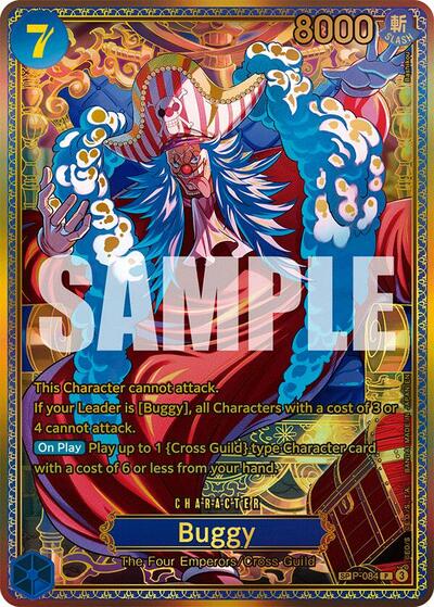 Buggy (P-084) (SP) #P-084 The World's Strongest Warriors