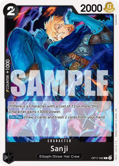Sanji #OP17-082 The World's Strongest Warriors