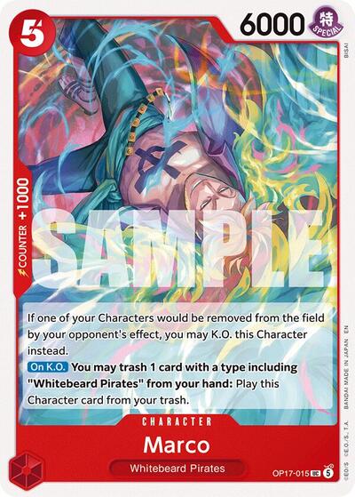 Marco #OP17-015 The World's Strongest Warriors