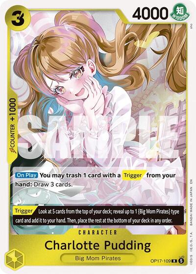 Charlotte Pudding #OP17-109 The World's Strongest Warriors