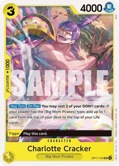 Charlotte Cracker #OP17-104 The World's Strongest Warriors