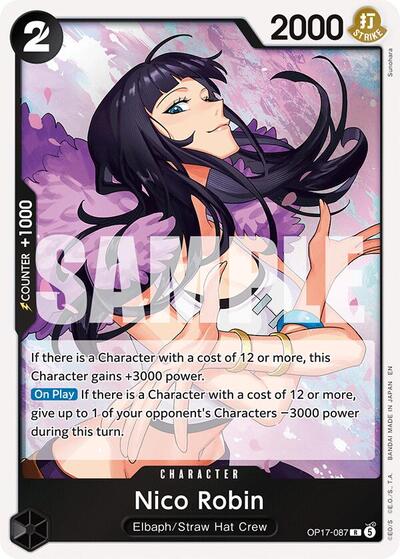 Nico Robin #OP17-087 The World's Strongest Warriors