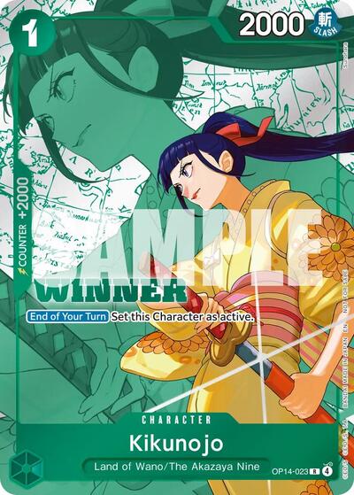 Kikunojo (Winner Pack 2026 Vol. 3) #OP14-023 One Piece Promotion Cards