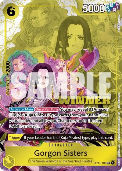 Gorgon Sisters (Winner Pack 2026 Vol. 3) #OP14-105 One Piece Promotion Cards