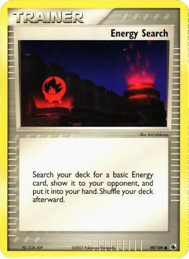 Energy Search #90 Deck Exclusives
