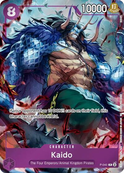 Kaido (Event Pack Vol. 9) #P-040 One Piece Promotion Cards