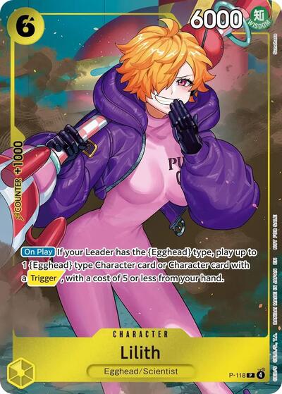 Lilith (Event Pack Vol. 9) #P-118 One Piece Promotion Cards