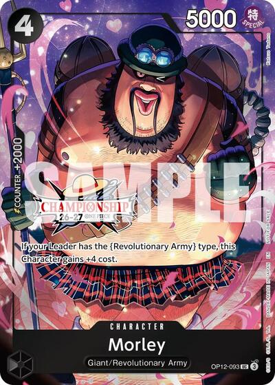 Morley (CS 26-27 Celebration Pack) #OP12-093 One Piece Promotion Cards