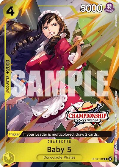 Baby 5 (CS 26-27 Celebration Pack) #OP12-112 One Piece Promotion Cards