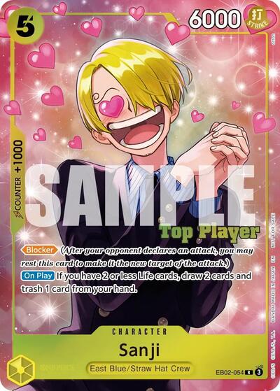Sanji (CS 26-27 Top Player Pack Vol. 1) #EB04-052 One Piece Promotion Cards
