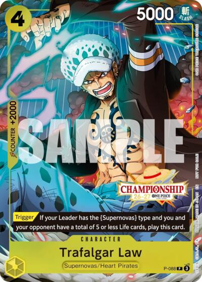 Trafalgar Law (CS 26-27 Event Pack) #P-088 One Piece Promotion Cards