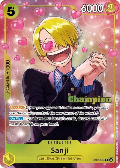 Sanji (CS 26-27 Winner Card Set Vol. 1) #EB04-052 One Piece Promotion Cards