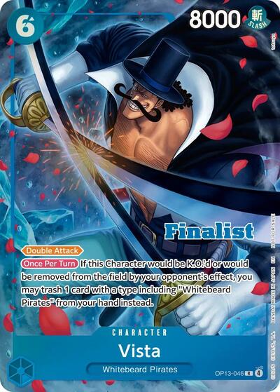 Vista (CS 26-27 Finalist Card Set Vol. 1) #OP13-046 One Piece Promotion Cards