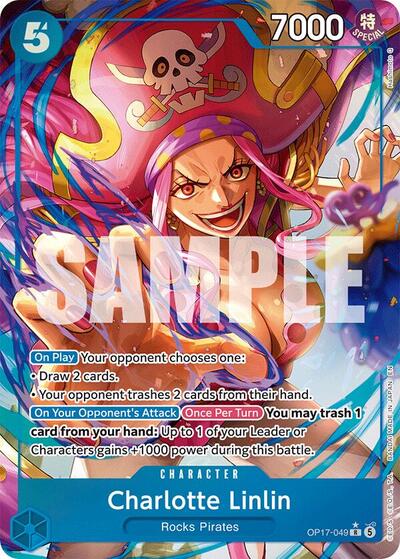 Charlotte Linlin (Alternate Art) #OP17-049 The World's Strongest Warriors