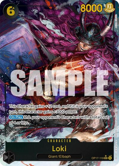 Loki (Alternate Art) #OP17-119 The World's Strongest Warriors