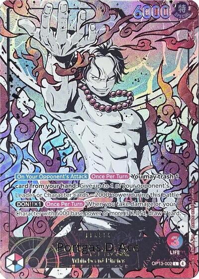 Portgas.D.Ace (English Version 3rd Anniversary Set) #OP13-002 One Piece Promotion Cards