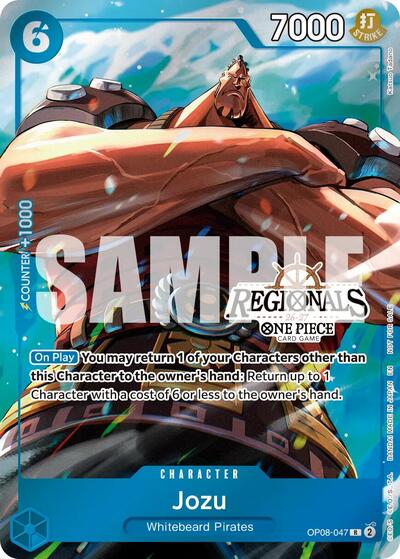 Jozu (Regional Participation Pack 2026 Vol.2) #OP08-047 One Piece Promotion Cards