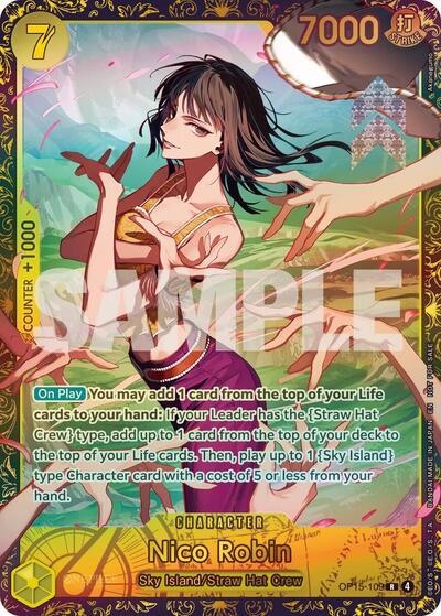 Nico Robin (CS26-27 Regionals Season 2 Top 16) #OP15-109 One Piece Promotion Cards