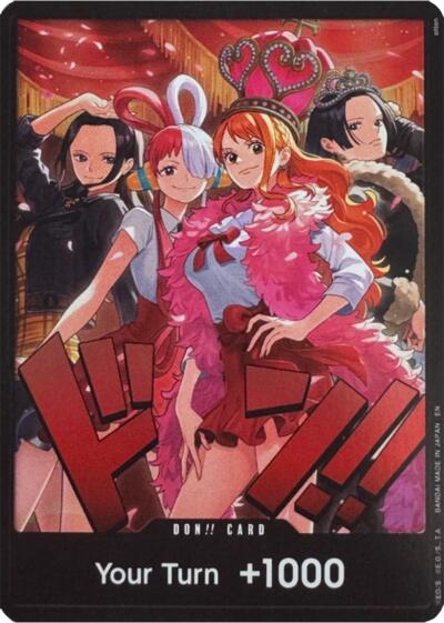 DON!! Card (Heroines Special Set) #promo Extra Booster: One Piece Heroines Edition