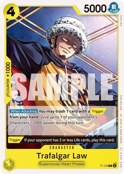 Trafalgar Law (Pirates Party 2026 Vol. 2) #P-155 One Piece Promotion Cards