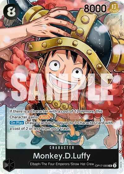 Monkey.D.Luffy #OP17-093 The World's Strongest Warriors
