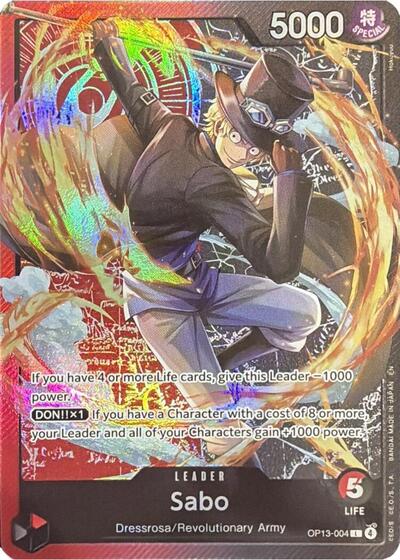 Sabo (Sound Loader Ace and Sabo Edition 2026) #OP13-004 One Piece Promotion Cards