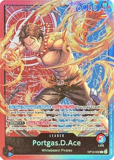Portgas.D.Ace (Sound Loader Ace and Sabo Edition 2026) #OP13-002 One Piece Promotion Cards