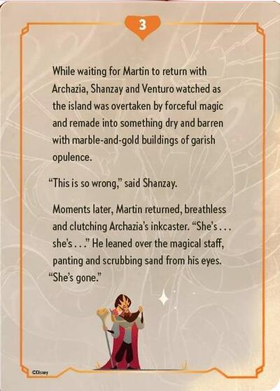 Reign of Jafar Lore Card (3 of 19) #promo Reign of Jafar