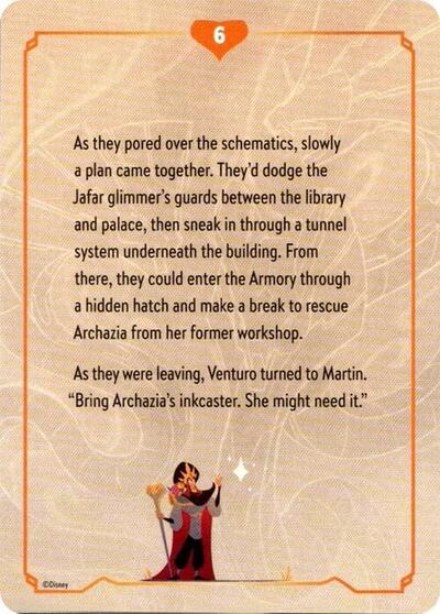 Reign of Jafar Lore Card (6 of 19) #promo Reign of Jafar