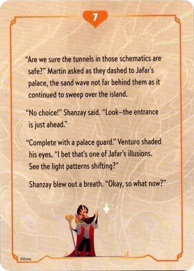 Reign of Jafar Lore Card (7 of 19) #promo Reign of Jafar