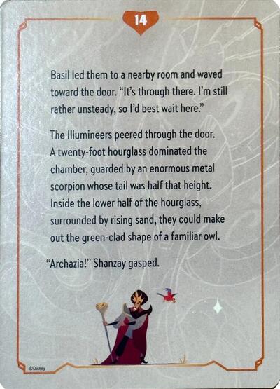 Reign of Jafar Lore Card (14 of 19) #promo Reign of Jafar